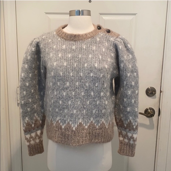 Loveshackfancy Rosie Alpaca Pullover Sweater